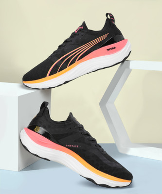PUMA ForeverRun NITRO Running Shoes For Men(Black , 9)