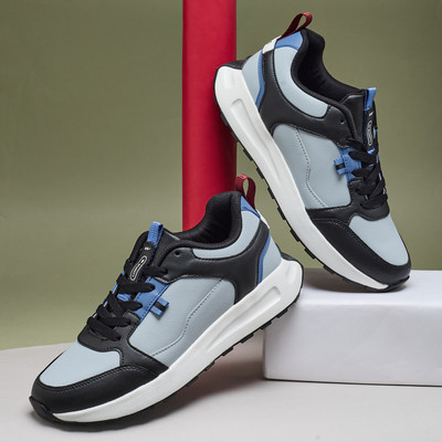 CAMPUS PASSO Sneakers For Men(Grey, Black , 7)