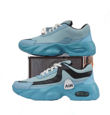 PSS Trendy Air Mesh Sneakers / Stylish Sports Shoes Sneakers For Men(Blue , 10)
