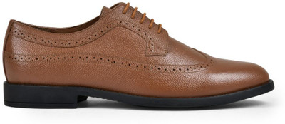 dumanera Dominic Brogues For Men(Tan , 10)
