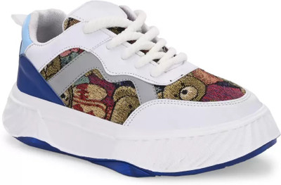 LEPOM high premium quality Sports Running,Walking & Gym Jump Casual Sneakers For Men(Blue , 9)