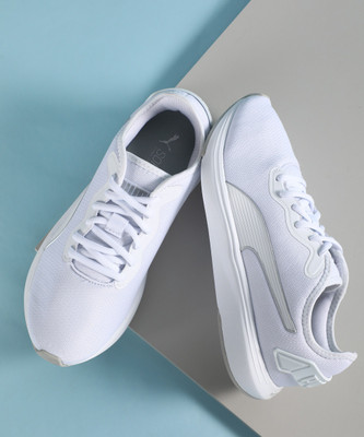 PUMA Softride Cruise Walking Shoes For Men(White , 7)