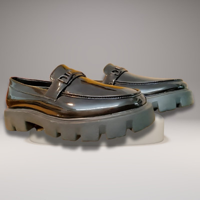 panhai P606KBLK7 Loafers For Men(Black , 8)
