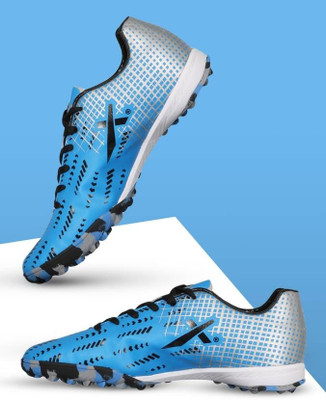 VECTOR X Royale Plus Football Shoes For Men(Blue, Black , 8)
