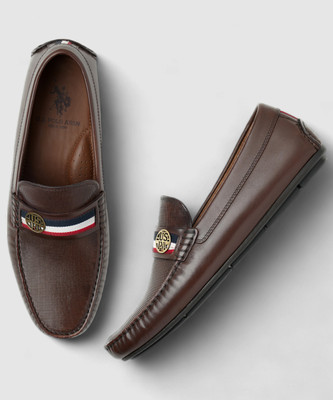 U.S. POLO ASSN. DENLY Driving Shoes For Men(Brown , 11)