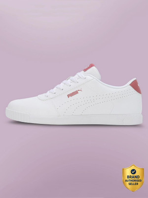 PUMA Carina Slim Perf Running Shoes For Women(White , 8)