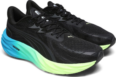 PUMA Velocity NITRO 4 Running Shoes For Men(Black , 6)