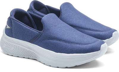 asian Wonderwalk-02 Men’s Walking Shoes | Memory Foam Shoes with Comfortable Fit Running Shoes For Men(Navy, Blue , 8)