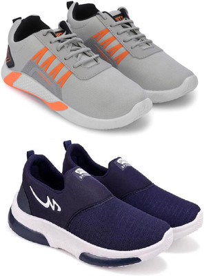 ELASA TY-HEROO GREY_AIR BLUE Outdoors For Men(Grey , 9)