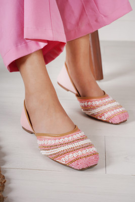 Shezone Bellies For Women(Pink , 5)