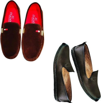 Plama Stylish Casual Shoes for Men – Perfect for Daily Wear Casuals For Men(Red, Brown , 10)