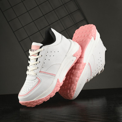 KILLER Lightweight Comfort Trendy Premium Stylish Running Shoes For Women(Pink , 4)