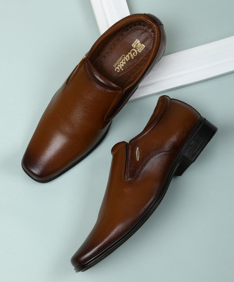 RED CHIEF RC1999 Slip On For Men(Tan , 8)
