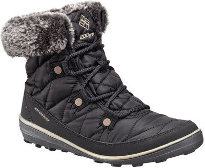 Columbia Columbia Heavenly Shorty Omni-Heat Winter Hiking Shoes For Women Hiking & Trekking Shoes For Women(Black , 8)