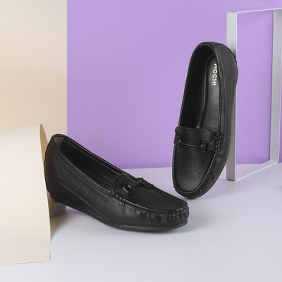 MOCHI 31-799 Loafers For Women(Black , 8)