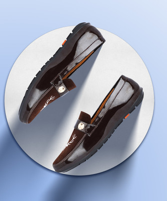BOBIL APG025 Loafers For Men(Brown , 7)