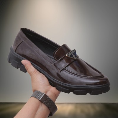 Hida Loafers For Men(Brown)