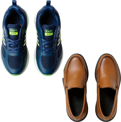 Plama Stylish Casual Shoes for Men – Perfect for Daily Wear Casuals For Men(Navy, Brown , 9)