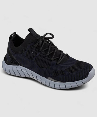 Skechers OVERHAUL Walking Shoes For Men(Black , 10)