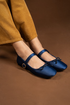 Theater shoe Bellies For Women(Navy , 7)
