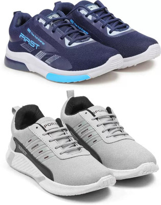 ANGO TY-FIRST BLUE_MINT GREY Outdoors For Men(Blue , 6)