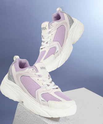 HRX by Hrithik Roshan Walking Shoes For Women(Purple , 4)