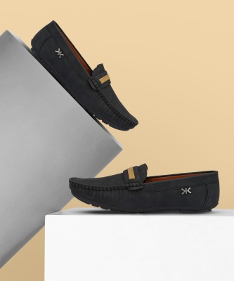 KILLER KL8041 Lightweight Comfort Summer Trendy Premium Stylish Loafers For Men(Black)