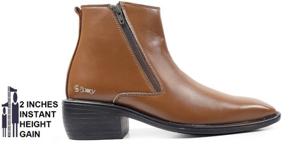 YUVRATO BAXI Boots For Men(Tan , 5)