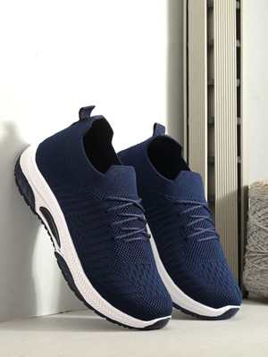 aadi Women's Mesh Lightweight Comfortable Outdoor Lace Up Casual Shoes Sneakers For Women(Blue , 6)