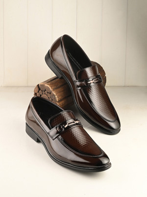 MACTREE Slip On For Men(Brown , 7)