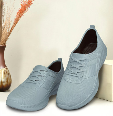 AJANTA Waterproof Sneakers For Men(Grey , 6)