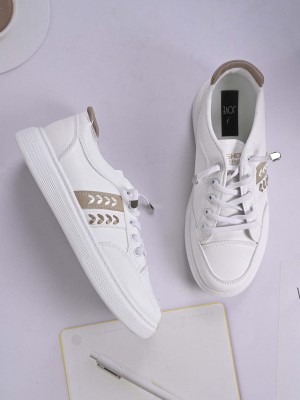 Jove Sneakers For Women(White , 5)