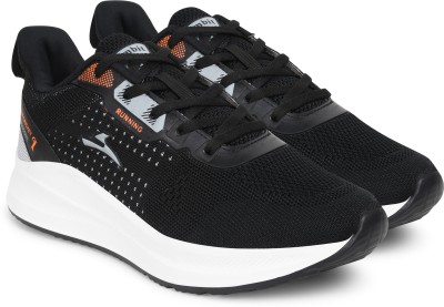 Combit DHOOM-04_BLACK/ORNG Running Shoes For Men(Black)