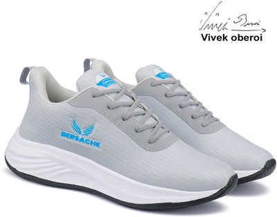 BERSACHE Premium Sports, Walking, Gym, Cricket, Trending Running Shoes For Men's Running Shoes For Men(White , 6)