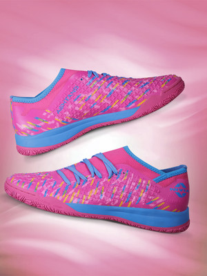 NIVIA Ashtang Futsal 2.0 Football Shoes For Men(Pink , 7)