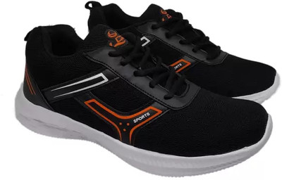 LANCER ACTIE-89 Running Shoes For Men(Black , 8)