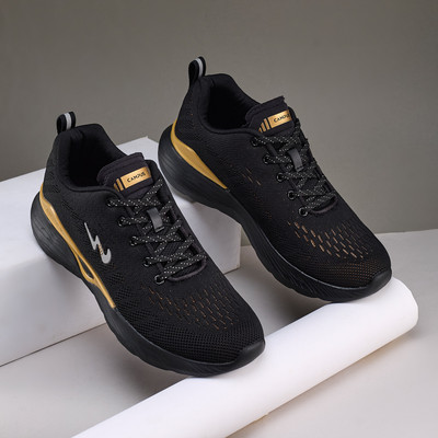 CAMPUS Running Shoes For Men(Black , 9)