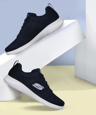 Skechers ELITE FLEX Walking Shoe For Men(Navy , 10)