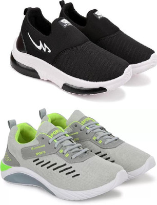 ANGO TY-AIR BLACK_GREY TOOFAN Outdoors For Men(Black , 10)