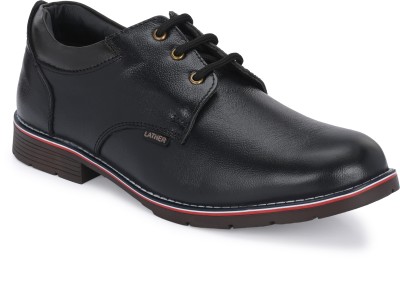 KATENIA Leather Formal Lace Up For Men(Black)