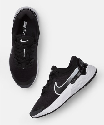 NIKE Nike Women Black Textile RENEW RUN 3 Running Shoes Running Shoes For Women(Black , 3)