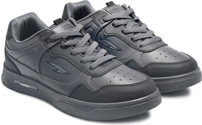 asian Boston-01 Chunky Sneakers,Loafers,Walking Shoes Sneakers For Men(Grey, Black , 10)