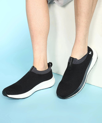 Neemans Grip Fit Slip Ons Casual | Premium & Stylish Walking Shoes For Men(Black , 8)