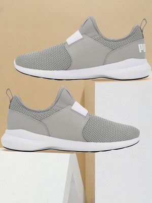 PUMA Pacer Slip on V3 Sneakers For Men(Grey , 9)