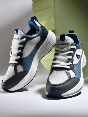 Impakto by Ajanta QuantumLeap Stylish and Comfortable with Lace-Up Closure and Casual Wear Running Shoes For Men(Blue , 7)