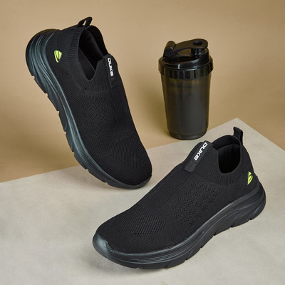 DUKE Walking Shoes For Men(Black , 10)