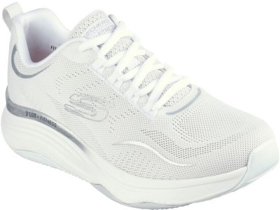 Skechers D'LUX FITNESS-PURE GLAM Sneakers For Women(White , 6)