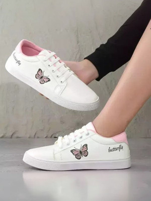 COOPERWINGS Sneakers For Women(White , 6)