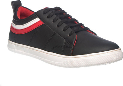 Khadim's Lightweight Comfort Extra Soft Trendy Premium Stylish Sneakers For Men(Black , 6)