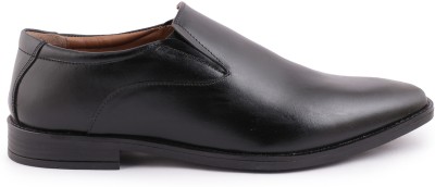 haka leatherworks TARI Loafers For Men(Black)